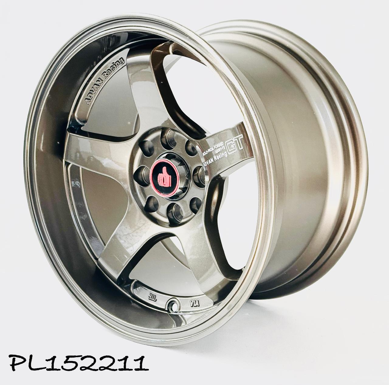 PL152211, Rin 15, Medida y Diámetro: 15x8.25, Barrenación: 4x100/4x108.