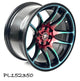 PL152350, Rin 15, Medida y Diámetro: 15x8.0, Barrenación: 4x100/4x114.3.
