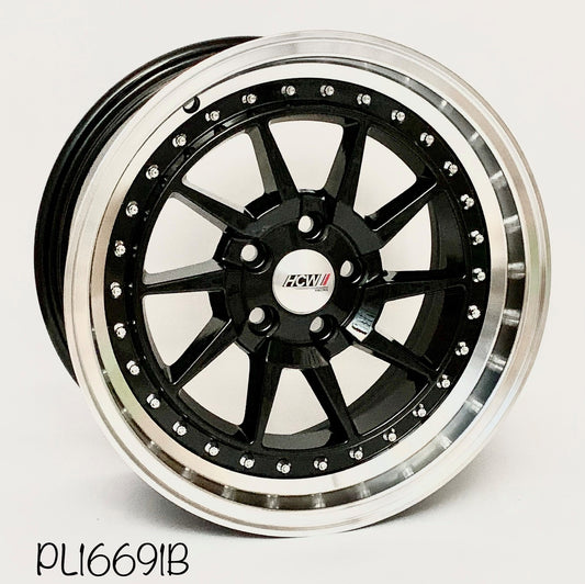 PL16691b, Rin 16, Medida y Diámetro: 16x9.0, Barrenación: 5x100.