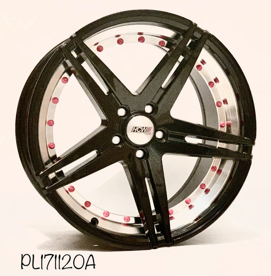 PL171120a, Rin 17, Medida y Diámetro: 17x7.5, Barrenación: 5x100.