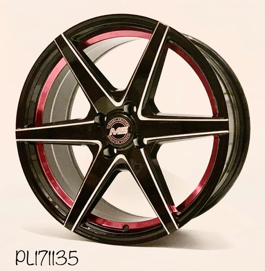 PL171135, Rin 17, Medida y Diámetro: 17x8.0, Barrenación: 4x100.