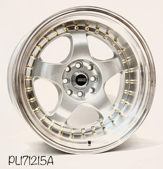 PL171215a, Rin 17, Medida y Diámetro: 17x8.5, Barrenación: 4x100/4x114.3.