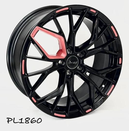 PL1860, Rin 18, Medida y Diámetro: 18x8.0, Barrenación: 5x100.
